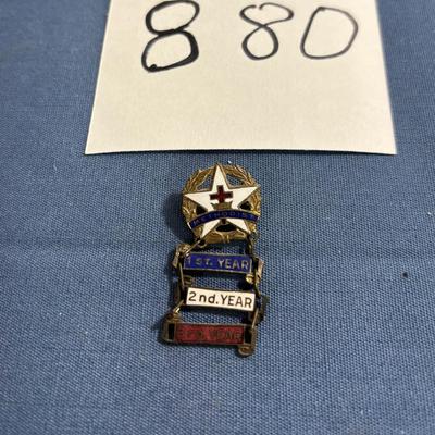 Vintage Methodist Sunday School Attendance Pin