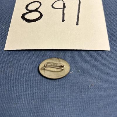 Vintage Valley Falls High School Football Pin