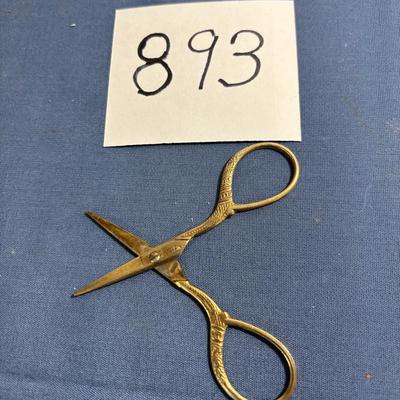 Vintage Embroidery Scissors