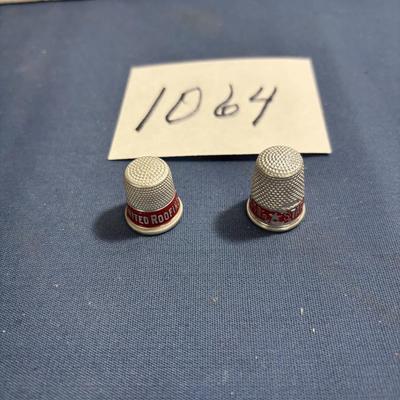 Vintage Advertising Thimbles