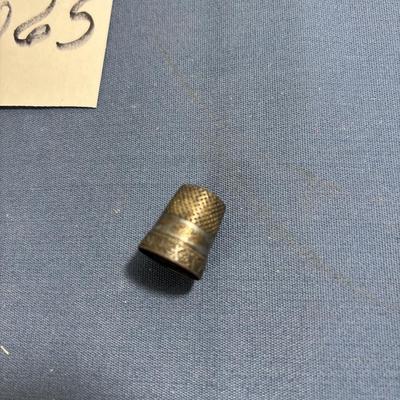 Sterling Silver Thimble