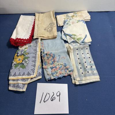 Vintage Handkerchief Lot