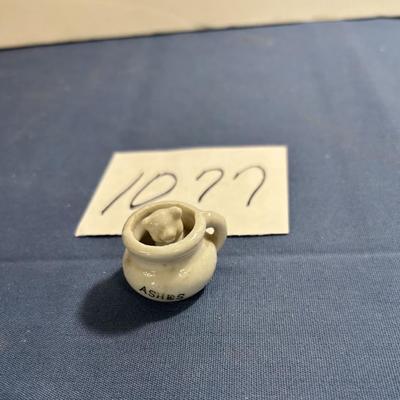 Antique Chamber Pot with Dog