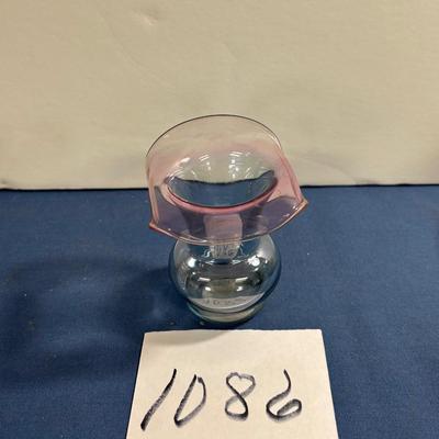 Vintage Blue and Purple Ombré Glass