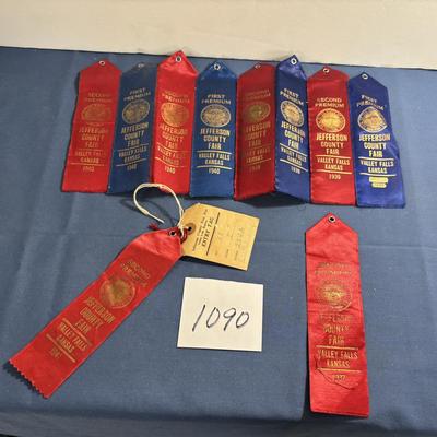 Vintage Jefferson Co. Ribbons