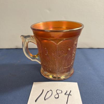 Vintage Northwood Carnival Glass Mug