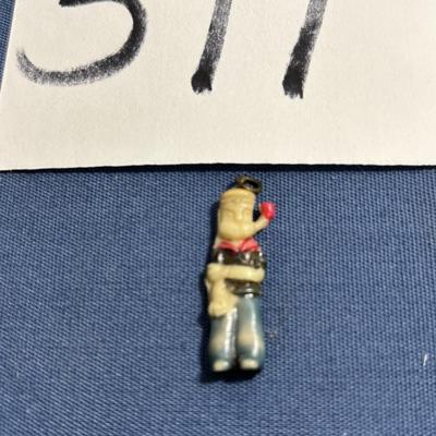 Vintage Celluloid Popeye the Sailor Man Cracker Jack Charm