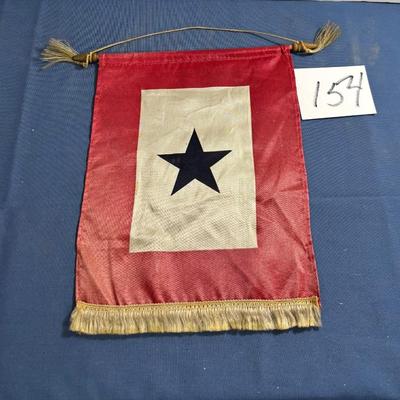 Vintage WW II Vintage Blue Star Victory Banner