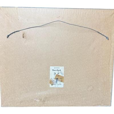 Sale Photo Thumbnail #381: Late Victorian styled Impressionism featuring high society, along with animals. There is general age related wear. Measurement: 14.5” x 12.5”. [JP]