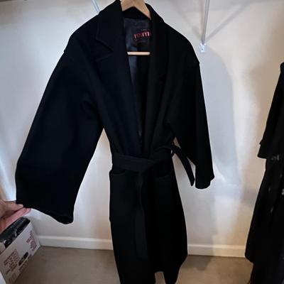 Pennyblack Italian Wool Coat and Black Trench Coat (PB-BC*)