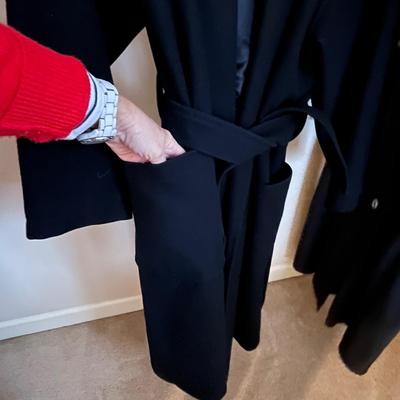 Pennyblack Italian Wool Coat and Black Trench Coat (PB-BC*)