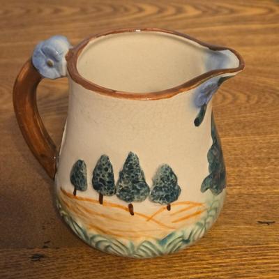 LOT 18: Grandeur Noel Hand Painted Porcelain Angel Set Collector's Edition, Crystal Vase, Vintage Millville National Bank (Wheaton...