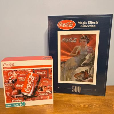 LOT 19: Two New Coca-Cola Puzzles