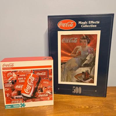 LOT 19: Two New Coca-Cola Puzzles