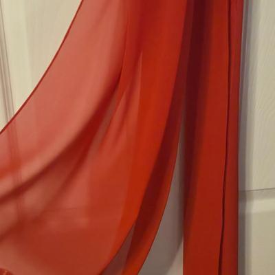 LOT 22: Two Dresses with Matching Scarves