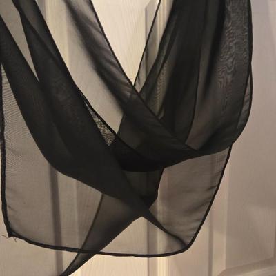 LOT 22: Two Dresses with Matching Scarves