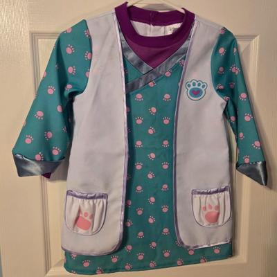 LOT 23: Child Size Dorothy Dress and 2 Disney Store Doc McStuffins Costumes