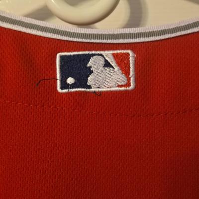 LOT 24: Trout Angel's Jersey and Werth 2008 World Series Phillies Jersey