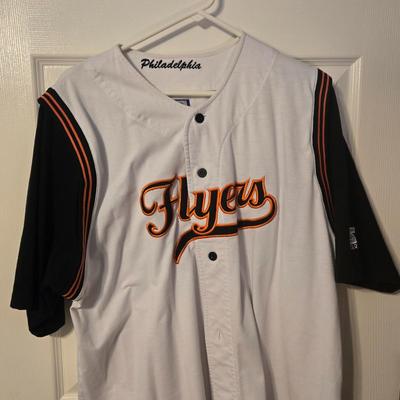 LOT 25: Flyer's Button Down Shirt and 2017 Stadium Series Jersey