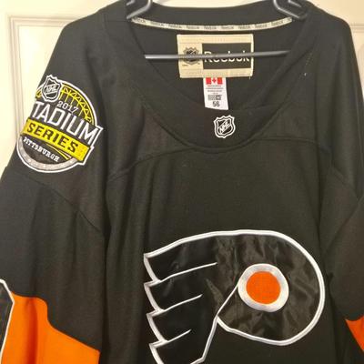 LOT 25: Flyer's Button Down Shirt and 2017 Stadium Series Jersey