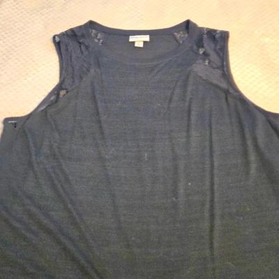 LOT 32: Women's Plus Size Colorful Tops Including Teal Cold Shoulder, Orange Ruffles, and More