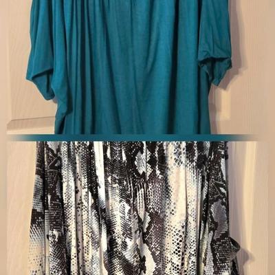 LOT 35: Two Jennifer Lopez Women's Tops- Sz. 2X