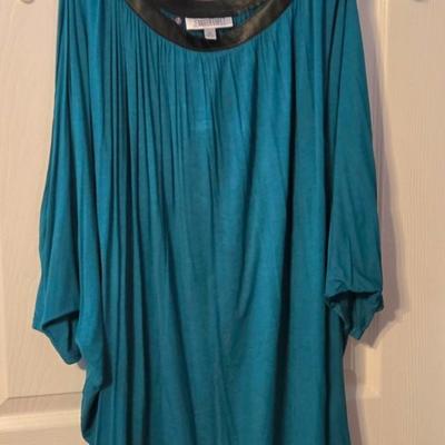 LOT 35: Two Jennifer Lopez Women's Tops- Sz. 2X