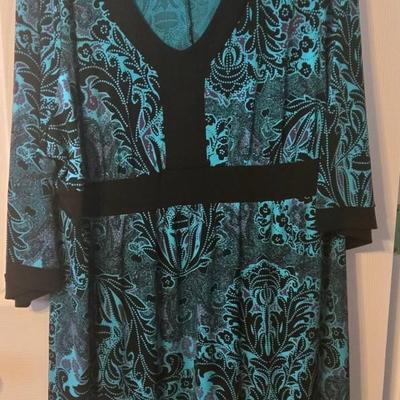 LOT 36: Four Women's Plus Size Dinner Dresses