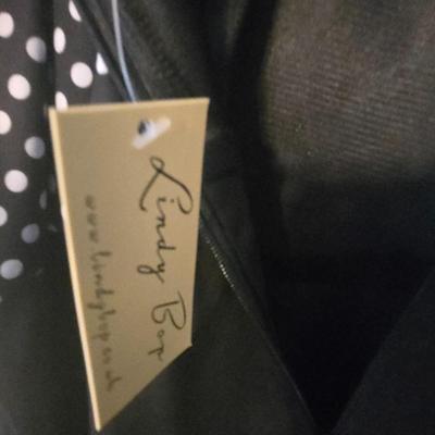 LOT 38: Three Plus Size Dinner Dresses, One New with Tags