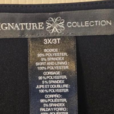 LOT 40: Four Women's Plus size Dresses, One New with Tags