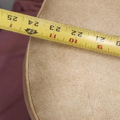 Vintage Fringed Ottoman