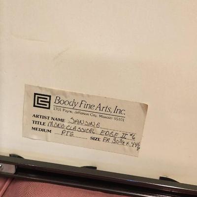 Framed Mixed Media Original