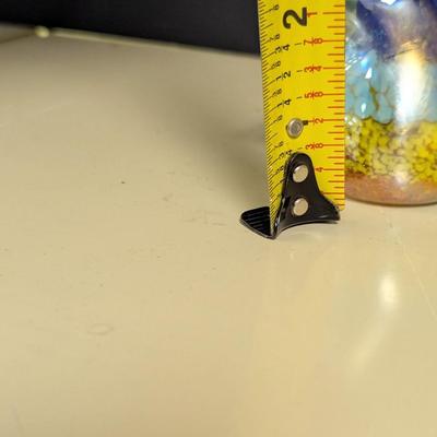 Hand Blown Art Glass Bird Figurine Paperweight