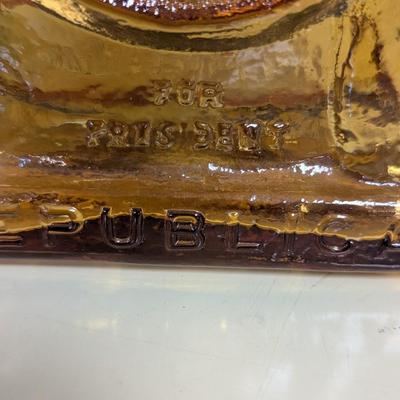 Wheaton 1968 Republican Nixon/Agnew Campaign Bottle Decanter