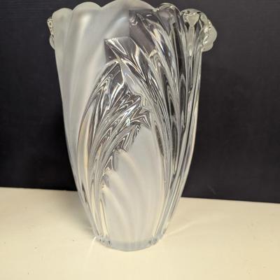 Vintage Mikasa Lead Crystal Vase