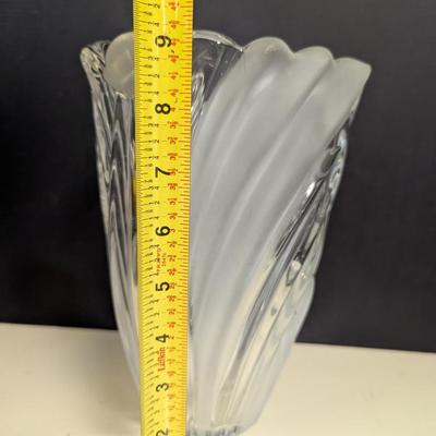 Vintage Mikasa Lead Crystal Vase
