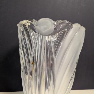 Vintage Mikasa Lead Crystal Vase