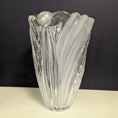 Vintage Mikasa Lead Crystal Vase