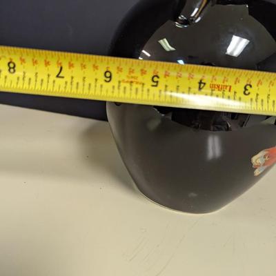 Japanese Chokin Art Vase With 24K Gold Trim - Made In Japan