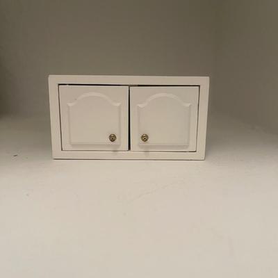Mini dollhouse cabinet