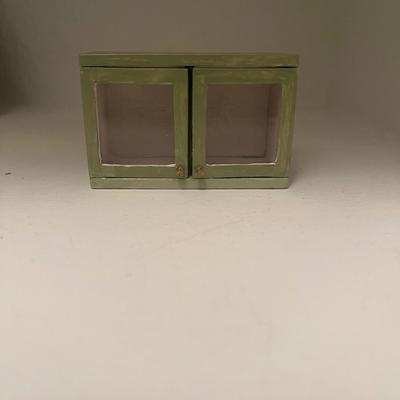 Mini doll house cabinet