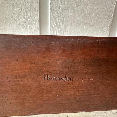 Henredon King Headboard with Cane Panels, Made in USA