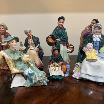 Collection of Royal Doulton Figurines