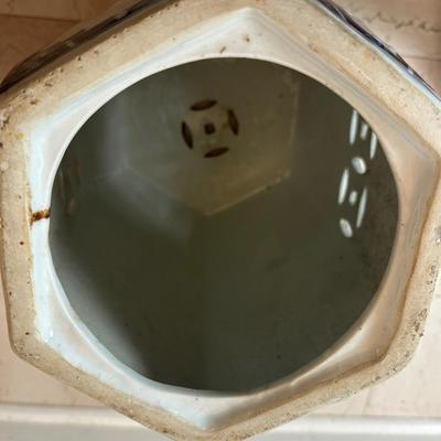 Blue and White Porcelain Garden Stool