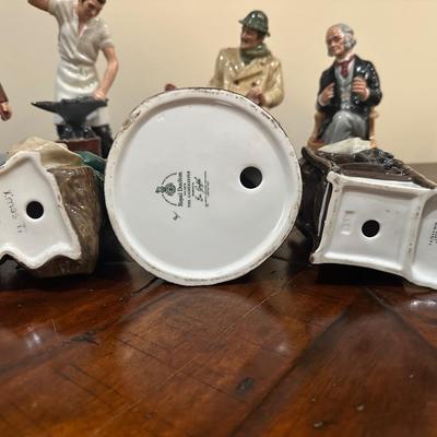 Royal Doulton Figurines – Group Lot of Assorted Male Figures & Scenes