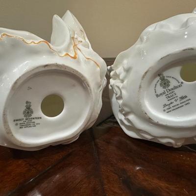 Lot of Royal Doulton Porcelain Lady Figurines