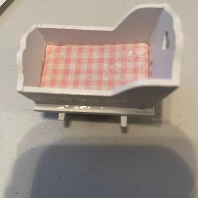 Doll rocking bed