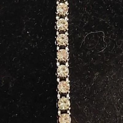 Moissanite 22" necklace