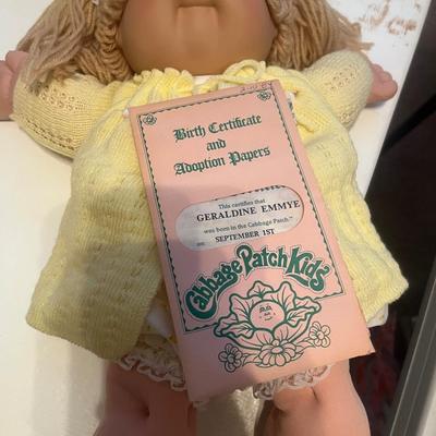 Cabbage patch doll Geradine Emmy