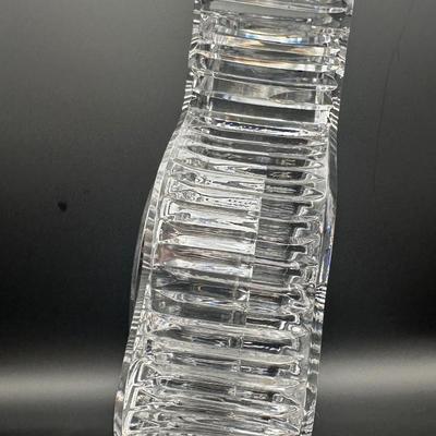 Waterford Crystal Teddy Bear Quartz Desk Clock